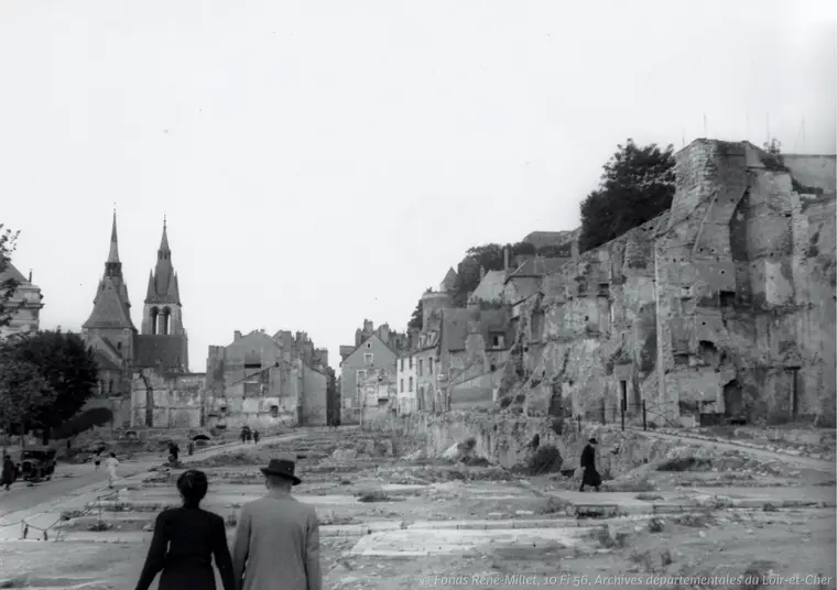 Place Louis XII pendant la guerre