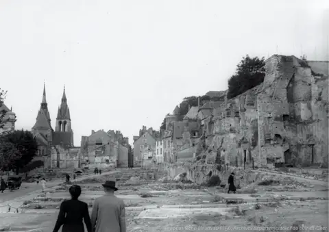 Place Louis XII pendant la guerre