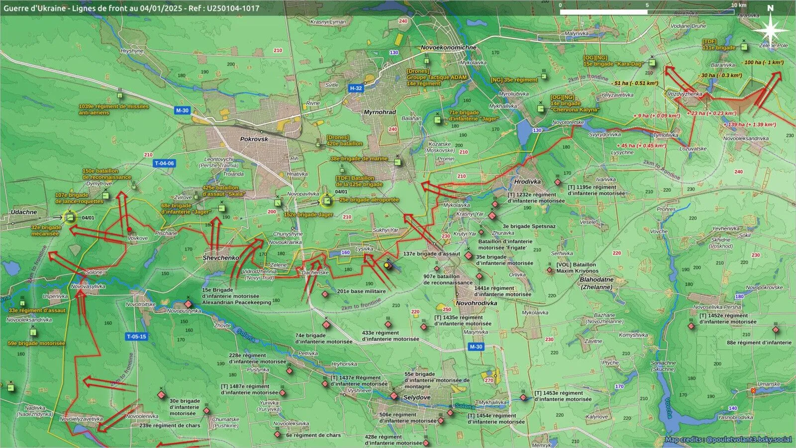 Carte Povrosk par Poulet Volant