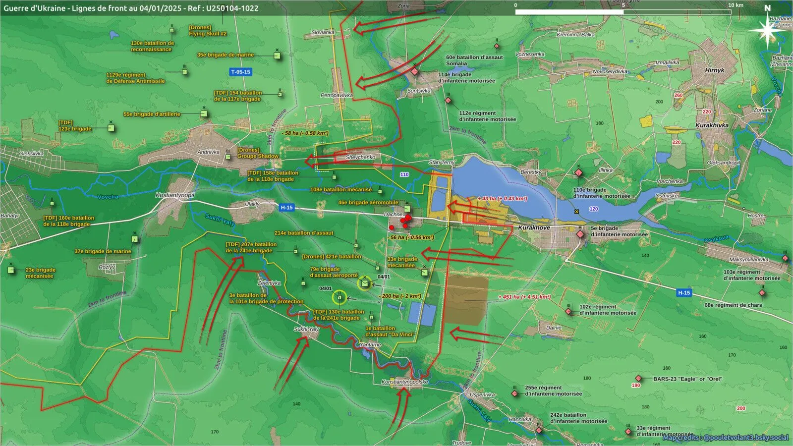 Carte Kurakove par Poulet Volant