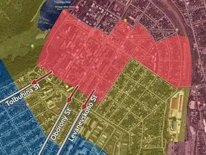 Avancée russe jusqu’aux rues Tolbukhina, Oborony et Levanevskoho, à Bakhmout