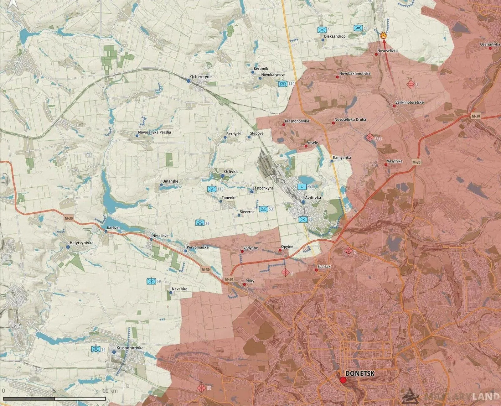 Attaque russe repoussée sur New-York. L’armée russe a bombardé Orlivka, Lastochkyne, Avdiyivka, Tonenke, Karlivka, Netaylove et Pervomayske