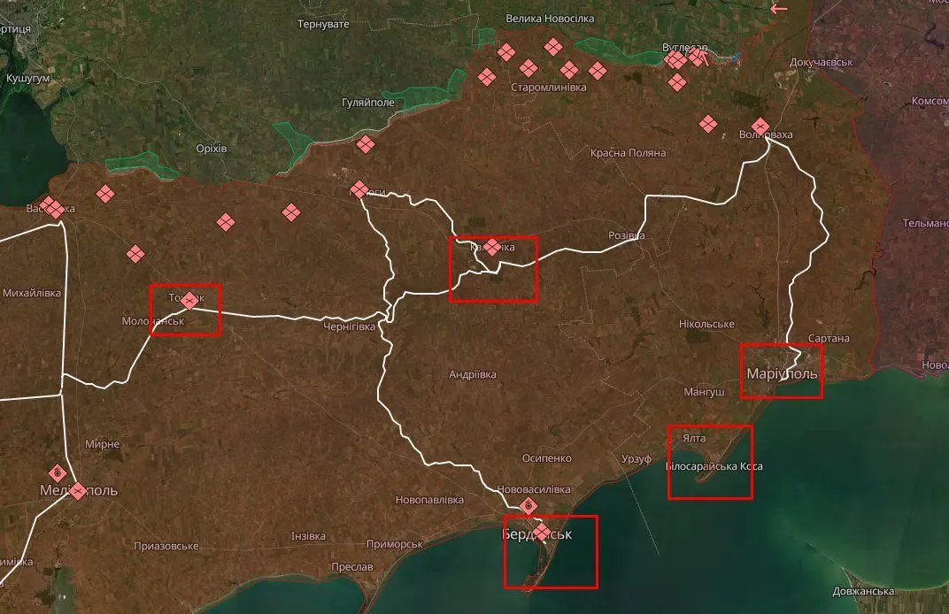 Des explosions ont été signalées à Mykhailivka. L’ensemble de l’arrière défense russe est consciencieusement pilonnée depuis plusieurs jours. Les Ukrainiens épuisent le dispositif de défense russe, à la fois sur le front et en profondeur. Tokmak, Prymosk, Marioupol (à Azovstal) etc.