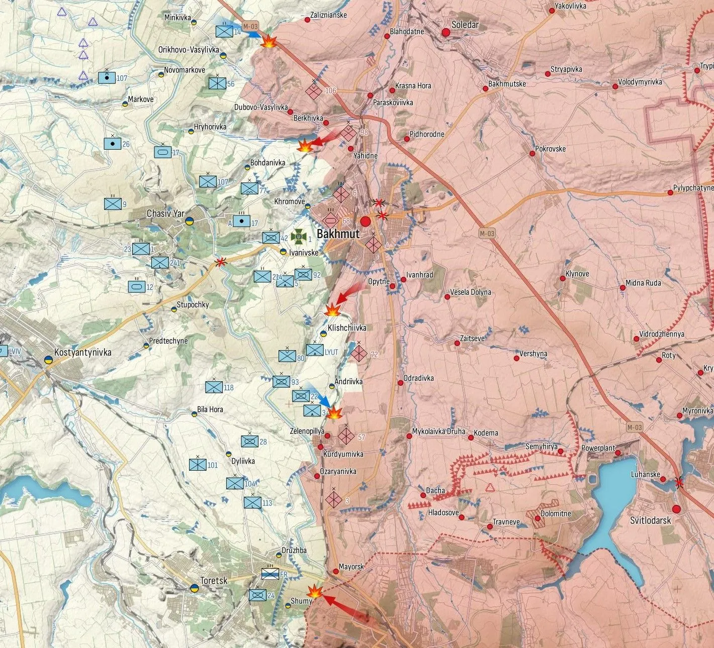 Sources des cartes : MilitaryLand