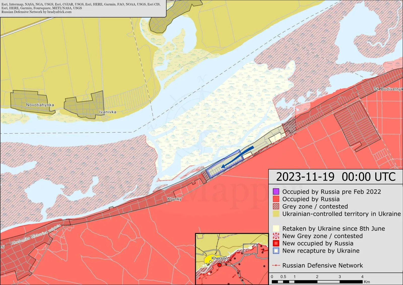 La “tête de pont” de Krinky par War Mapper