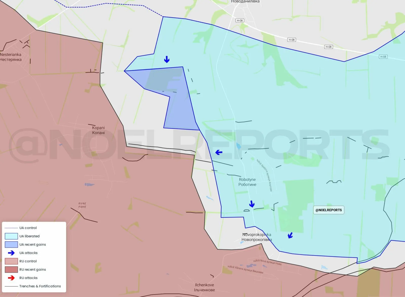 Sources: Military Land et Noel Reports
