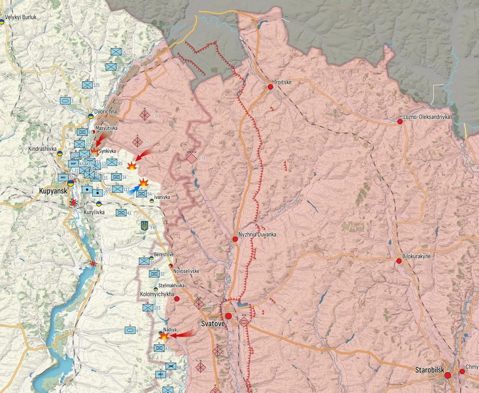 Sources: War Mapper et Military Land.