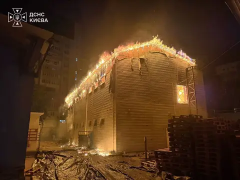 L'hôpital pour enfant de kyiv cette nuit