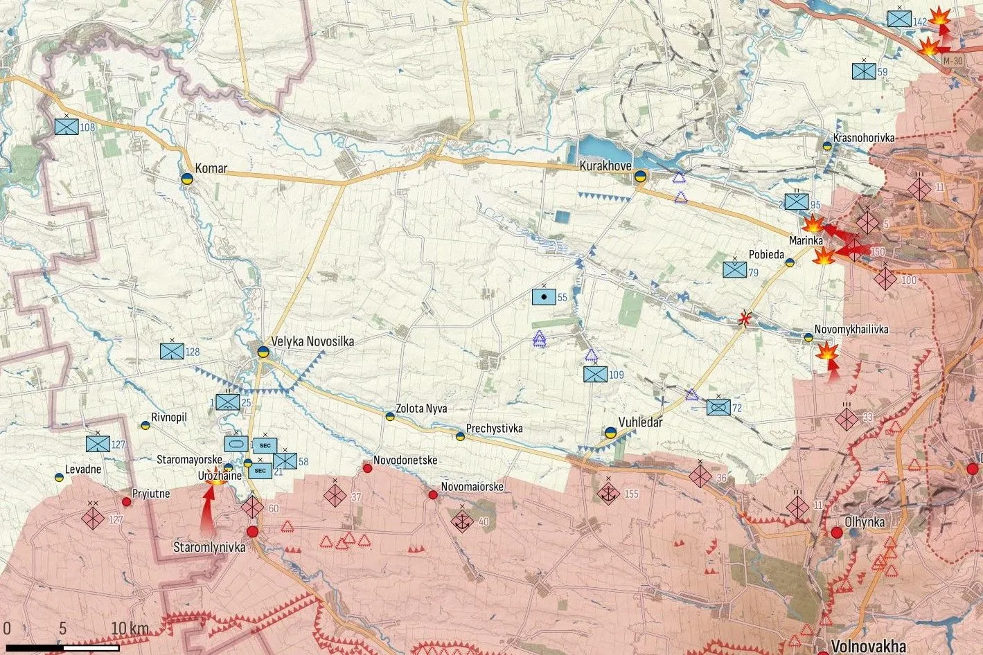Cartes de Poulet volant et Military Land
